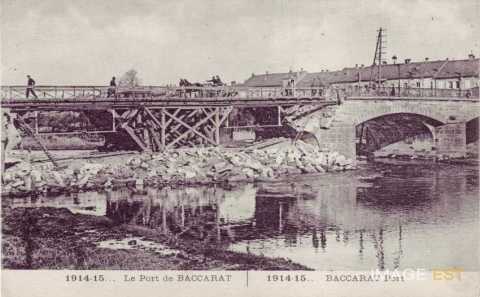 Pont provisoire (Baccarat)